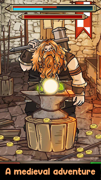 Medieval Clicker Blacksmith