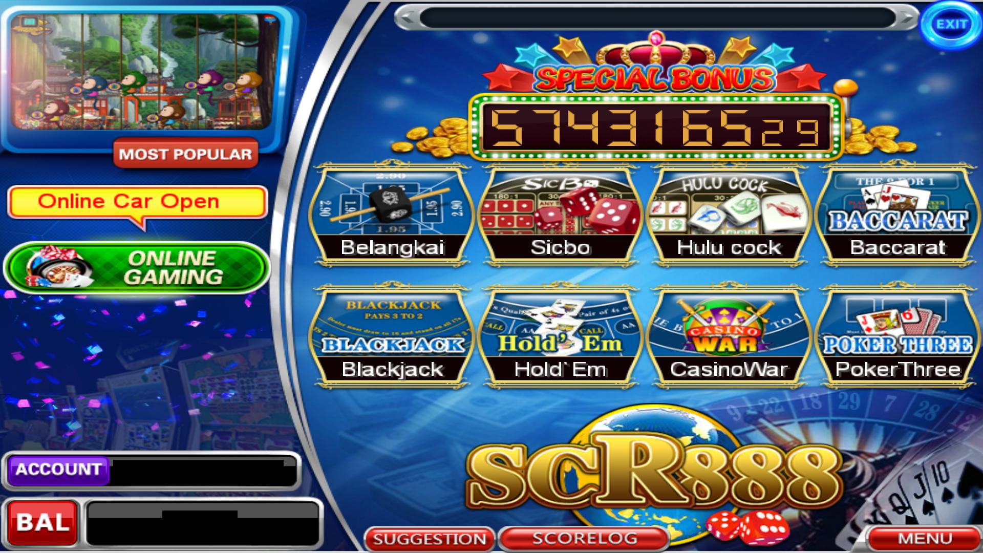 Online SCR-888
